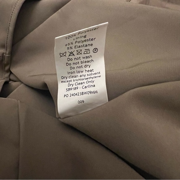 House of CB Carlina Mocha Long Sleeve Mini Dress - Picture 8 of 8